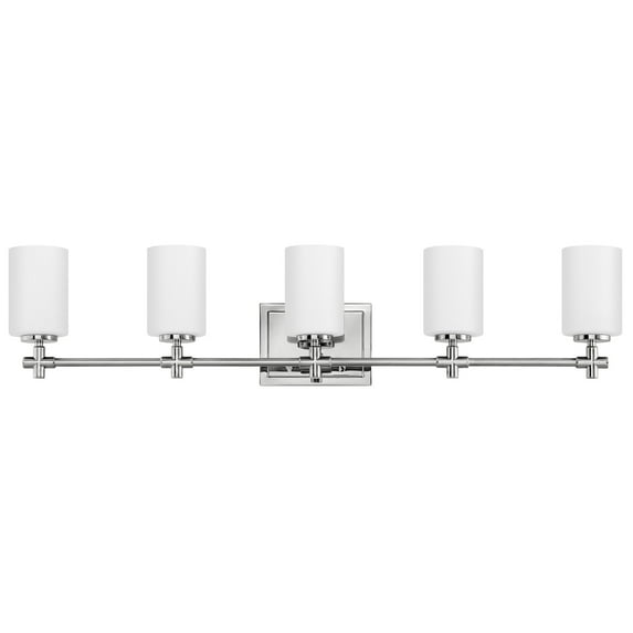 Hinkley Lighting 57555 Laurel 5 Light 36" Wide Bathroom Vanity Light - Nickel