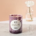 thumbnail image 2 of Pavilion Gift Company Best Mom Ever-7 Oz Purple Glass Candle-Serenity Fresh Cotton Scent, 2 of 7