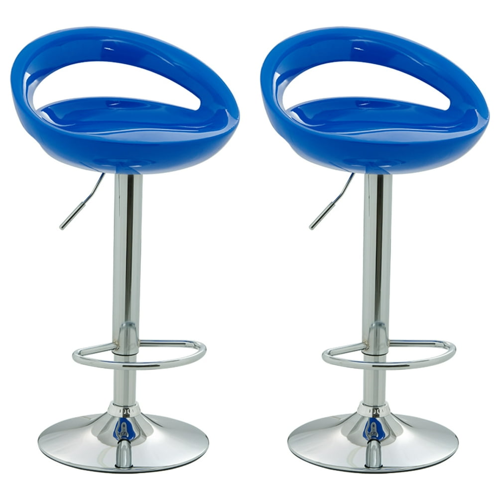 Duhome Set of 2 Bar stools Modern Contemporary Adjustable Swivel Counter Stool Bar Chairs for 