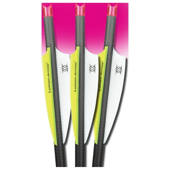 Lumenok Crossbow Bolt Pink Moon, 22 in., 3 pk