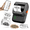 black printer + 1 roll thermal paper, variant on Phomemo M100 Portable Sticker Printer And 1 Roll Paper, Wireless Thermal Label Maker, Easy to Use, Prints 20-50 Mm Wide, for Home Office, School, Storage And Organization （White）
