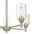 thumbnail image 4 of 4995-BN-Millennium Lighting-Arlett - 5 Light Chandelier-22.63 Inches Tall and 25 Inches Wide-Brushed Nickel Finish    -Traditional Installation, 4 of 4