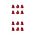 thumbnail image 4 of Matsuzay 6 Bolsas de conejito Bolsas de terciopelo Joyas Bolsas de dulces Bolsas de orejas de conejito para favores de la fiesta de cumpleaños Rojo forma de oreja de conejo 2piezas, 4 of 6