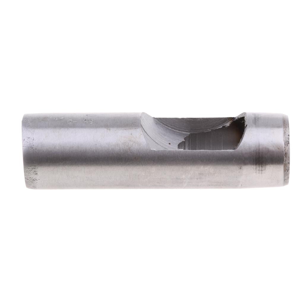 Nishiyuenyi Steel Round Hollow Punch Hand Tools Hole Punching Leather Gasket -30mm, 25mm