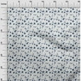 thumbnail image 2 of oneOone Velvet White Fabric Florals Dress Material Fabric Print Fabric By The Yard 58 Inch Wide, 2 of 5