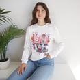 thumbnail image 5 of Floral Love Sweatshirt, Valentine's Day Sweatshirt, Love Flower Sweatshirt, 5 of 54