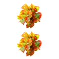 thumbnail image 3 of Cateissary Flores de plástico verde con hojas, plantas de césped Artificial, follaje de hojas de arbusto falso para el hogar, decoración de boda, No.06 2piezas Cateissary  CBP098739, 3 of 5