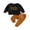 Black, variant on Toddler Baby Boy Halloween Outfits Letters Print Long Sleeve Crewneck Sweatshirt Tops Drawstring Pants 2pcs Clothes Set Black 2-3 Years