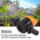 thumbnail image 2 of Válvulas 4/7mm Mini riego de jardín conectores de manguera de agua con púas 50 Uds Hugtrwg Para estrenar, 2 of 6