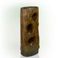 thumbnail image 4 of Alpine Corporation 4-Tier Tree Trunk Fountain Decoration with Cool White LED Lights, 4 of 13