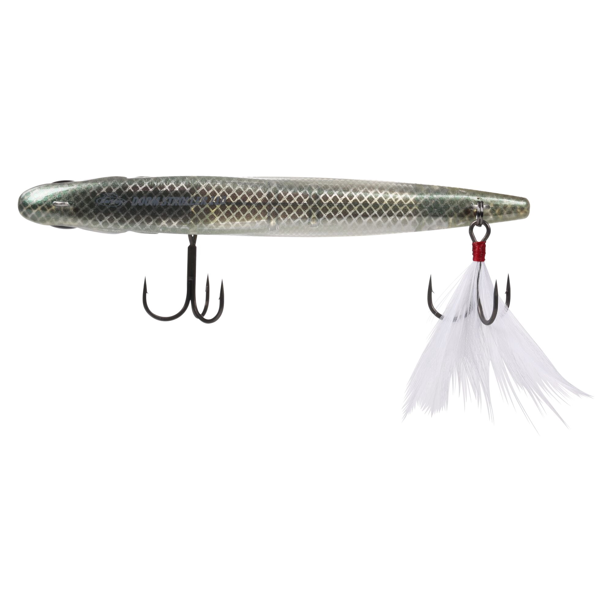 Berkley Doom Stroller Fishing Lure, 4.3 in, Misty Minnow (1-count)