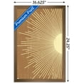 thumbnail image 3 of Abstract Sun Wall Poster, 14.725" x 22.375" Framed, 3 of 6