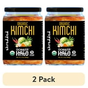 (2 pack) Ocean's Halo Organic Kimchi, Vegan, Shredded, Shelf-Stable, Spicy, Plant-Based, Gluten-Free, 16 oz.
