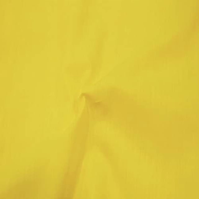 Tela broadcloth amarilla 80% poliéster 20% algodón 10 yd