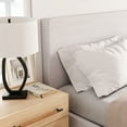 thumbnail image 6 of Queen Size Bed Frame with Headboard - Free Assembly, Upholstered - Monaco Bed - Sturdy Wood Bedframe, Heavy Duty Platform in Soft Fabric - Contemporary Style, Boho - Non-Slip, 6 of 11