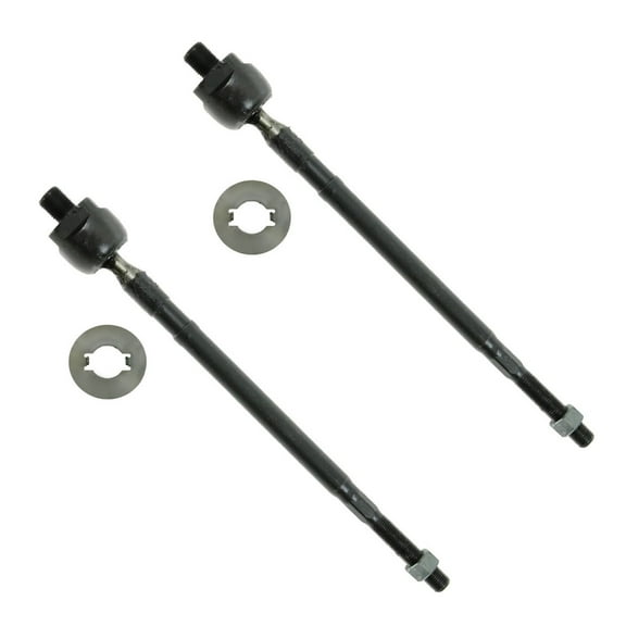 TRQ Front Inner Tie Rod Set Fits Select 2002-2007 Mitsubishi Lancer