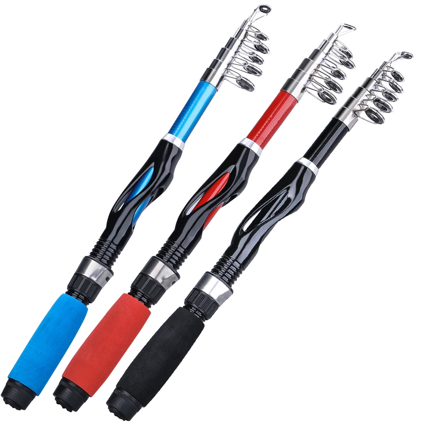 Sougayilang 1.5m Mini Telescopic Fishing Rod for Beginner Fishing Pole