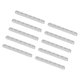 thumbnail image 2 of 10 piezas de soportes rectos planos de fijación de aluminio de 4 x 8 mm para conectar soportes rectos para equipos de ingeniería robótica 3102-0007-0056, 2 of 9