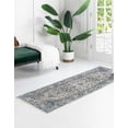 thumbnail image 3 of Rugs.com Lola Collection Rug – 6 Ft Runner Light Gray Medium Rug Perfect For Hallways, Entryways, 3 of 6
