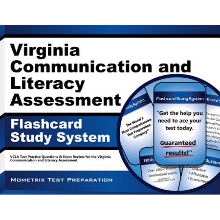 Virginia Communication and Literacy Assessment Flashcard Study System by VCLA Exam (Best Snowmobile Communication Systems)