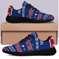 thumbnail image 3 of Veteran Only Two Defining Forces Jesus ChriStThe Veteran Have Ever Offered To Die For You Shoes Sneakers Black Size 11.5, 3 of 7