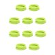 thumbnail image 1 of Minnieouse 10 piezas de lazos para el cabello de estilo Simple decorativos de alta elasticidad accesorios de soporte de cola de caballo de Amarillo fluorescente 10Conjunto, 1 of 6