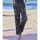 thumbnail image 3 of Atlas For Women - Conjunto de Top y Pantalón Estampado de Hojas para Mujer (Marino), 3 of 3