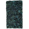thumbnail image 7 of SAFAVIEH Rio Cassandra Confetti Polyester Shag Area Rug, Green/Multi, 2'3" x 3'9", 7 of 7