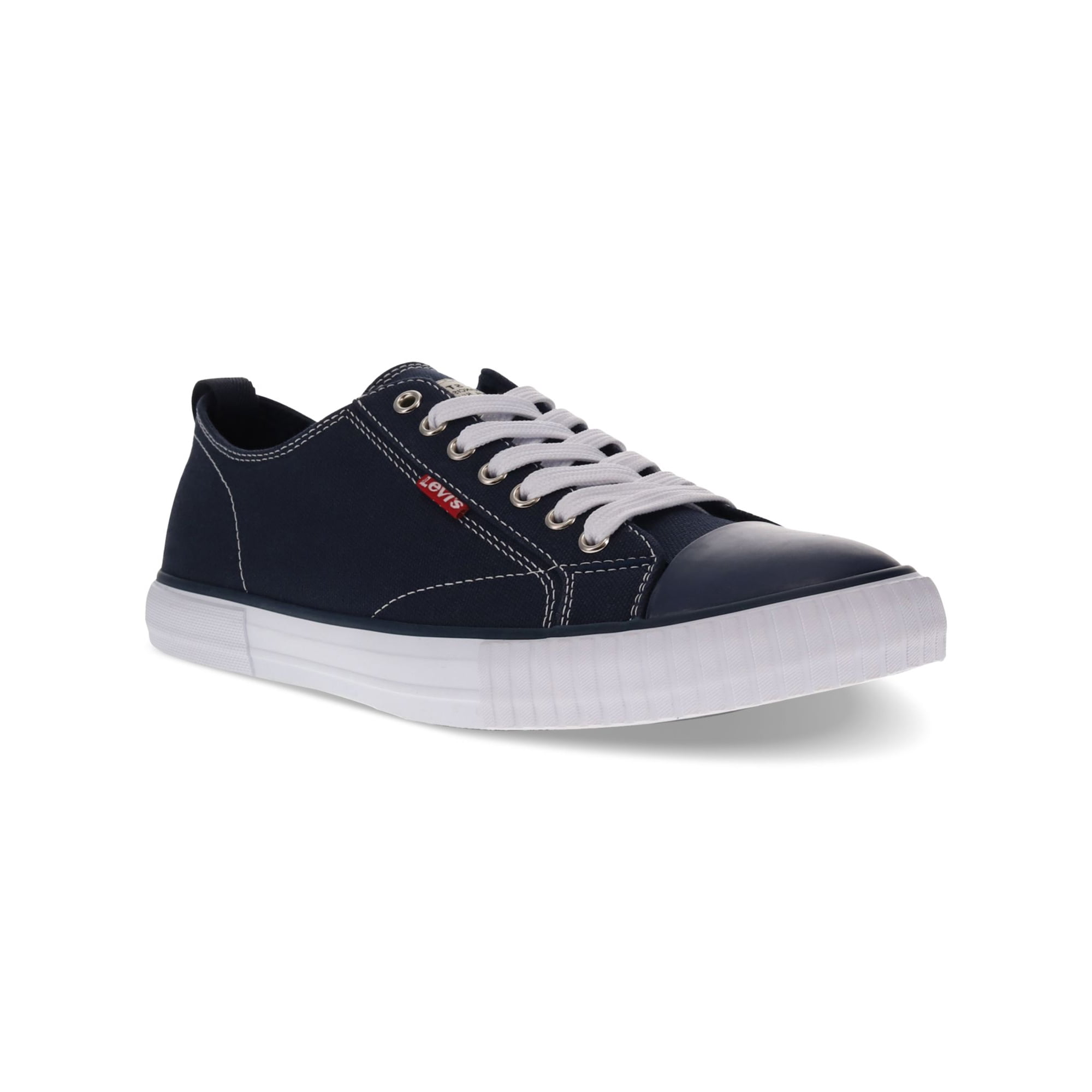 LEVI S Chaussures de Sport a Lacets pour Hommes Semelle Amovible Bout Rond Rembourrees Bleu Marine Taille 9