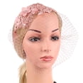 thumbnail image 3 of Voile Facial de Mariage pour Femmes, Flapper pour Fête de Thé, Fête de Mariage, 3 of 9