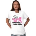 thumbnail image 5 of They Are Fake Real Ones Tried Kill Me Women's Graphic T Shirt Tees Brisco Brands L, 5 of 5