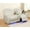 Cream(Loveseat), variant on Caberryne Power Recliner Sofa with LED Lights,Suede Leather Reclining Chair with Hidden Storage/2 Cup Holders,Living Room Furniture Set with Single Recliner Seat for House(Cream)