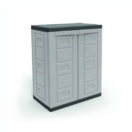 storage plastic cabinet garage base contico organizer utility shelf gray walmart target dressers