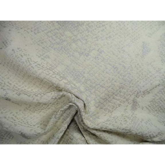 Fabric Robert Allen Beacon Hill Mia Ivory Snake Skin Silk Wool JJ19