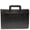 Black, variant on MSP- 7 Ring Business Checkbook Portfolio Briefcase with Retractable Handle with retractable Handle, Zipper Closure-500 Check Capacity -9x13 Inch Sheets (050- Black)