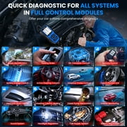 Autophix 5600 OBD2 Scanner Diagnostic Tool Fit for VW Audi Skoda, Full System Diagnostic Scan Tool Code Reader with EPB/TPMS/Oil/Throttle Resets, Bat-tery Registration, Lifetime Free Update