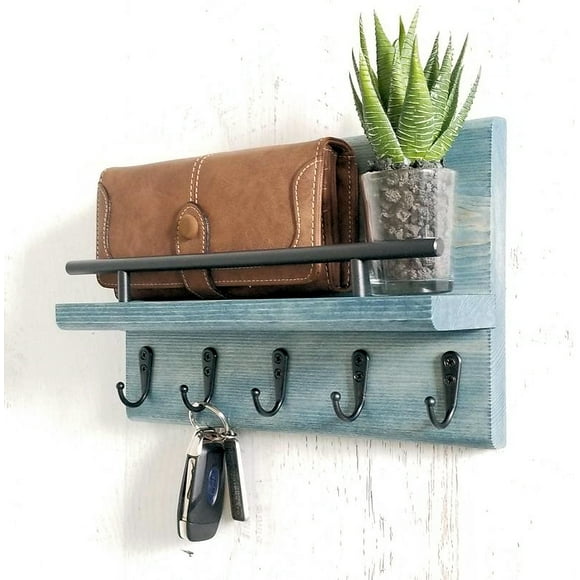 Perchero Repisa Organizador Llaves Vintage Colgador Bolsas Furniture World Perchero Repisa Organizador Llaves Vintage Colgador Bolsas
