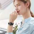 thumbnail image 3 of A ALPS Woman Watches Simple Watch for Woman Analog Ultra Thin Minimalist Wristwatches with Silicone Strap Gifts for Women, 3 of 8