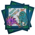 thumbnail image 4 of Juego de Vajilla Dinosaurios para Niños Verde, 20 Invitados, Platos, Servilletas y Tazas de Fiesta, 4 of 7