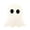 A002- Clear (B), variant on Decorative Throw Pillow 12 Inch Ghost Shaped Plush Single Pack for Halloween Home Decor