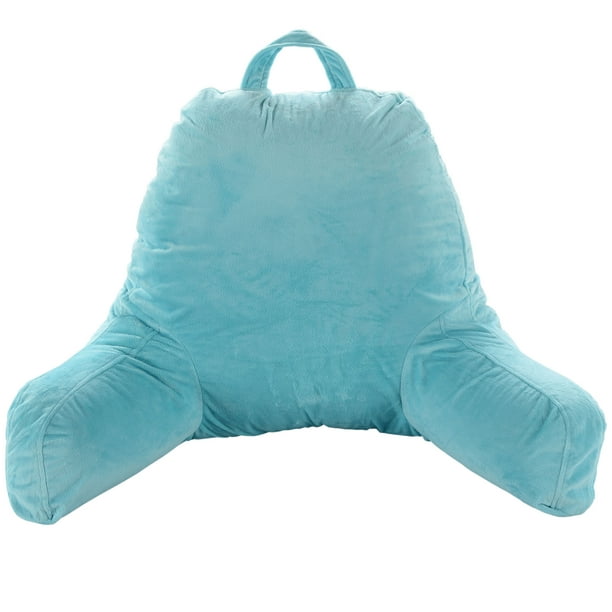 Cheer Collection Backrest Reading Pillow Plush Fiber Filled TV and