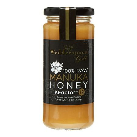 Wedderspoon Organics Organic Raw Manuka Honey 12+, 11.5 (Best Raw Honey For Health)