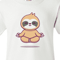 thumbnail image 4 of Inktastic Meditating Sloth Youth T-Shirt, 4 of 5