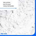 thumbnail image 3 of Tidy Tools Industrial Dust Mop for Floor Cleaning, Floor Mop Wood Handle, 30 Inch Cotton Head, White, 3 of 9