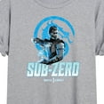 thumbnail image 3 of Mortal Kombat - Sub Zero Mk1 - Juniors Ideal Flowy Muscle T-Shirt, 3 of 5