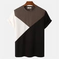 thumbnail image 4 of Sngxgn T-Shirt Summer Top Print Vintage Casual Short Sleeve T-Shirt(Grey,XXL), 4 of 4