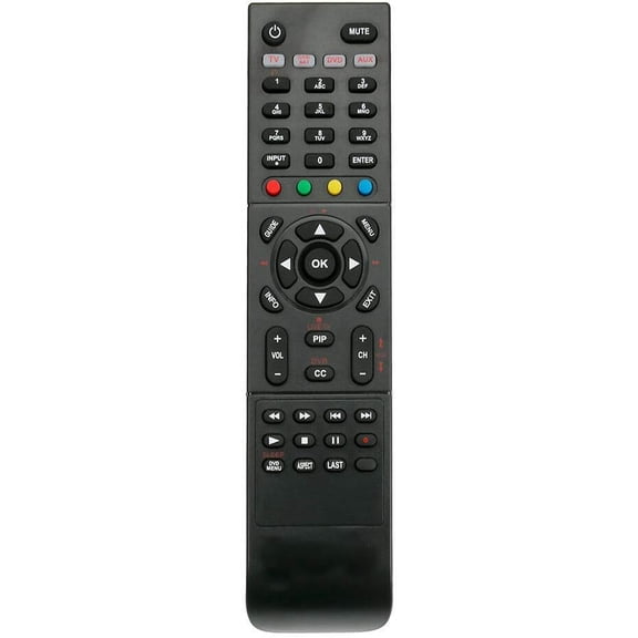 RC-201 Replaced Remote fit for Polaroid TV FLM-4234BH TDA-03211C TDX-01930B