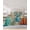 Blue, variant on 3 Piece Twin Sheet Set Sea Seahorse Coastal Sheets Set for Twin Size Bed, Breathable Soft Microfiber Bed Sheets Cooling Brown Nautical Summer Coral Vintage Fitted Sheet Deep Pocket, Pillowcases