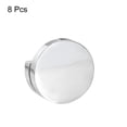 thumbnail image 3 of Mirror Holders Clips, 8Pcs Mirror Mounting Clips for 3-5mm Thick Mirror Glass Dresser Bathroom(27mm Silver), 3 of 6