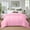 Pink, variant on Evolive All Season PreWashed Solid Color Microfiber White Goose Down Alternative Comforter (Mint, King)